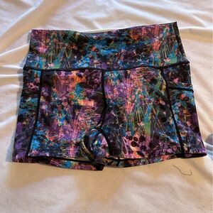 Constantly Varied Gear Multicolor Abstract Shorts